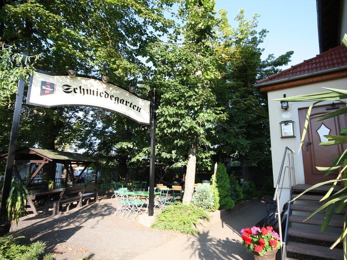 Pension Schmiedeschaenke Dresden Exteriör bild